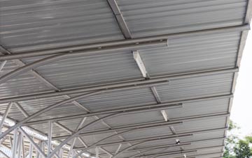 installing Hillfoot End metal roofing