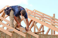 Hillfoot End roof trusses